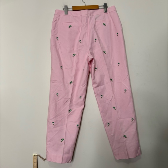 Brooks brothers pink trousers with palm tree print 14 nwt - Picture 2 of 8